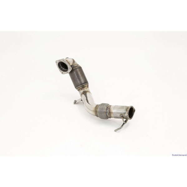 Friedrich Motorsport 90mm Downpipe 200 Zellen HJS Sport-Kat. Edelstahl Hatchback 5-Türer mit OPF