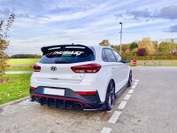 Racing Heckansatz Matt Schwarz für I30N Hatchback...