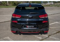 Heck Ansatz Flaps Diffusor V.2 für Hyundai I30 N Mk3 Hatchback