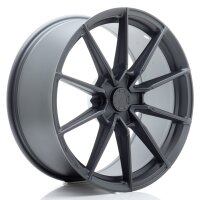 JR Wheels SL02 19x8 ET40 5H BLANK Matt Gun Metal