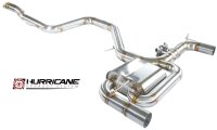 Hurricane 3,5" Abgasanlage für Hyundai i30 N OPF Hatchback, Performance OPF, Project C OPF 250-275PS