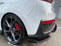 Heckansatz Seitenteile mit Wing Carbon Optik I30N Hatchback Facelift