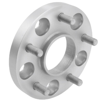 Spurverbreiterung 30mm Silber Eloxiert